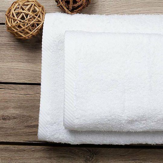 Sunshine Hotel Bathroom Towel 140x70 cm 550gsm White