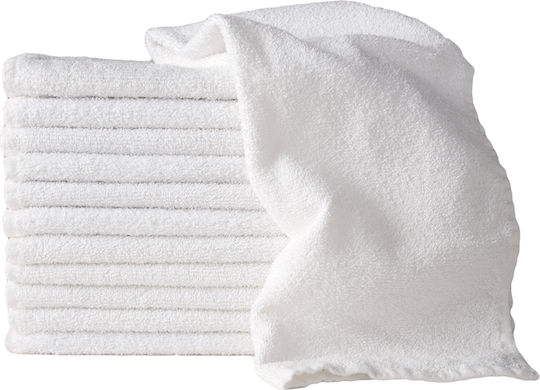 Sunshine Hotel Washcloth Towel 30x30 cm White