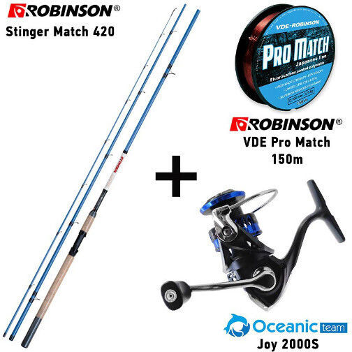 Robinson Stinger Match 420 Lanseta de pescuit 4.20m cu Mecanism 5-20gr