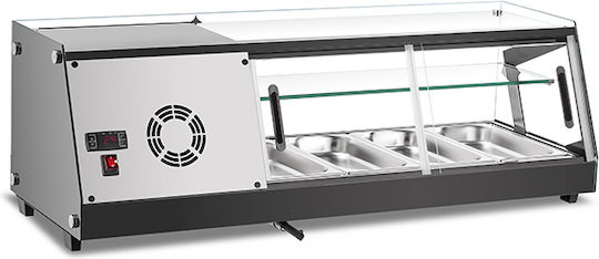 Ventus Maintenance Showcase Tabletop with 2 Levels 130.9x39.5x37.5cm Sushi