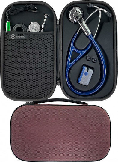 Pod Technical Stethoscope Accessories Cardiopod II Burgundy Carrying Case