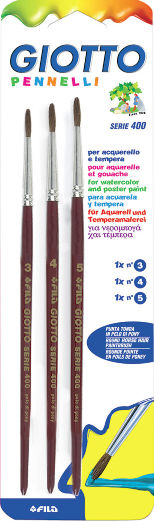 Giotto Set Pensule De Pictură No4 4 Buc