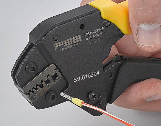 FSE VSA-06WF Πρέσα Ακροδεκτών Διατομής 0.25 - 6mm²