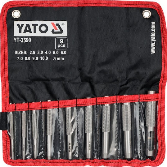 Yato YT-3590 Σετ Σγρόμπιες 9τμχ