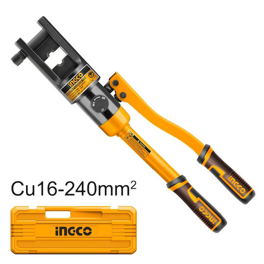 Ingco Hydraulic Crimping Pliers Cross-Section Range 16 - 240mm² Hydraulic Length 480mm