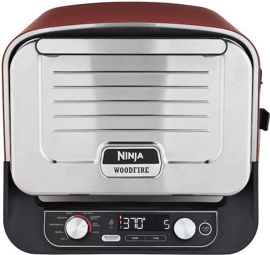Ninja Електрически Печка за Пица 2.4кВт 45x38x54см Черен