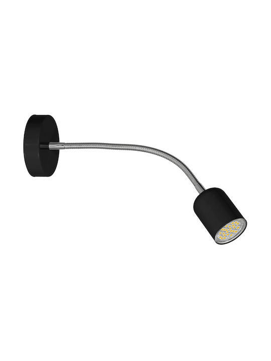 Eko Light Modern Lumină de Perete cu Soclu GU10 Negru