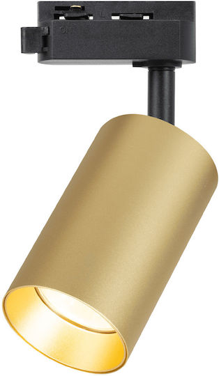 Eko Light Pipe Monos Spot cu Soclu GU10 în Culoare Auriu