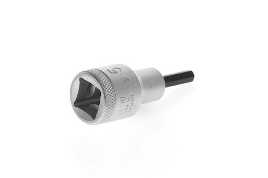 Gedore Bit-Stecknuss mit Inbusschlüssel-Bit und Antriebsvierkant 1/2'' Größe H5x60mm 1Stück 6153150