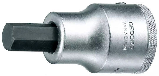 Gedore Bit-Stecknuss mit Inbusschlüssel-Bit und Antriebsvierkant 3/4'' Größe H14x80mm 1Stück 6275850