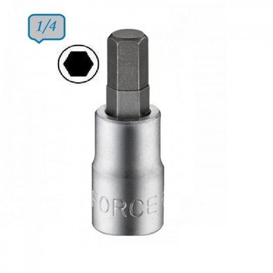 Allen Bit Socket 1/4" Inch 7/32" X 32mm Force 324327.32