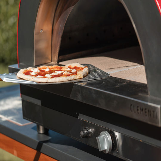 Clementi Gold Gas Pizza Oven Wood Traditional