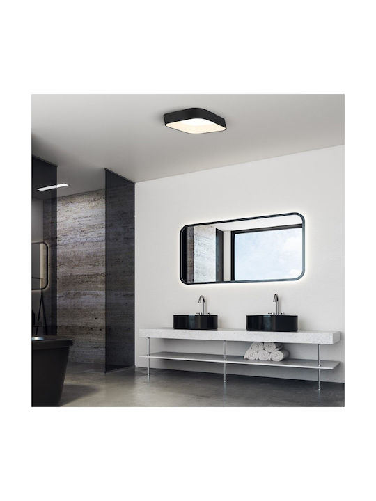 Eko Light Ceiling Mount Light Black with Integrated LED