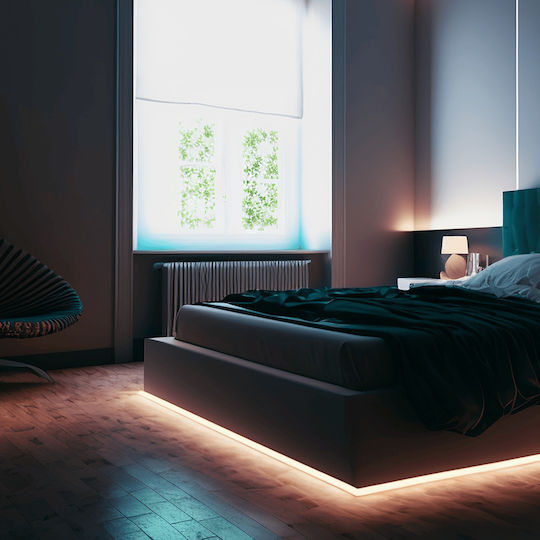 Eko Light Bandă LED 12V Alb Natural Lumină 5m Tip COB