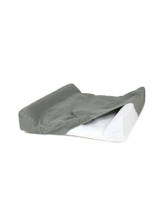 Nobodinoz Soft Changing Pad Wabi Sabi in Azure Fabric 50x70cm