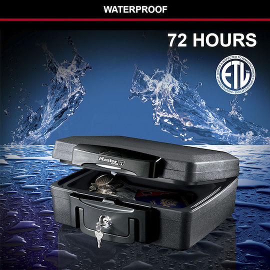 Master Lock Πυρασφαλές Χρηματοκιβώτιο με Κλειδί Μ36.2xΠ33xΥ15.6cm Βάρους 7.7kg