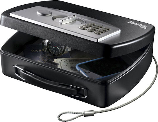 Master Lock Cash Box with Combination Black P008EML