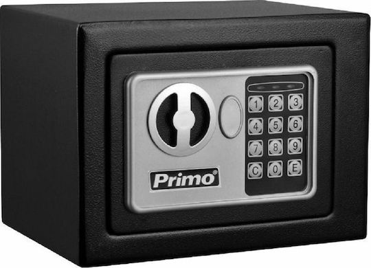 Primo PRSB-50014 Χρηματοκιβώτιο με Ψηφιακό Κλείδωμα και Κλειδί Μ23xΠ17xΥ17cm Βάρους 3.3kg