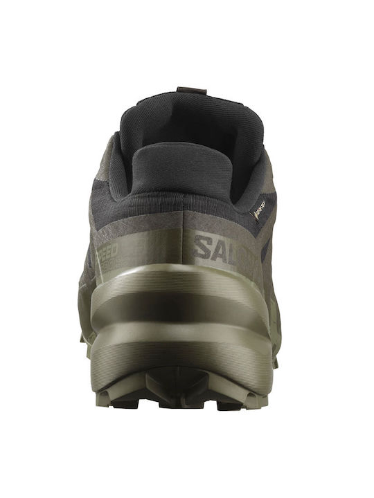 Speedcross 6 Sport Shoes Trail Running Waterproof with Gore-Tex Membrane Green