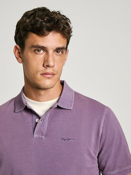 New Oliver T-Shirt Aubergine Purple