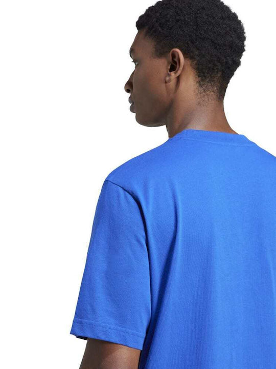 Essentials 3-Stripes Athletic T-Shirt Blue