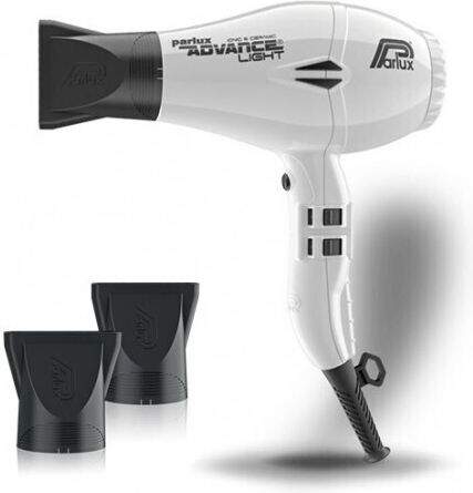 Parlux Ionic & Ceramic Advance Light Profesional Uscător de Păr 2200W Alb