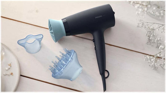 Philips Series 3000 Hair Dryer with Diffuser 2100W Dark Blue