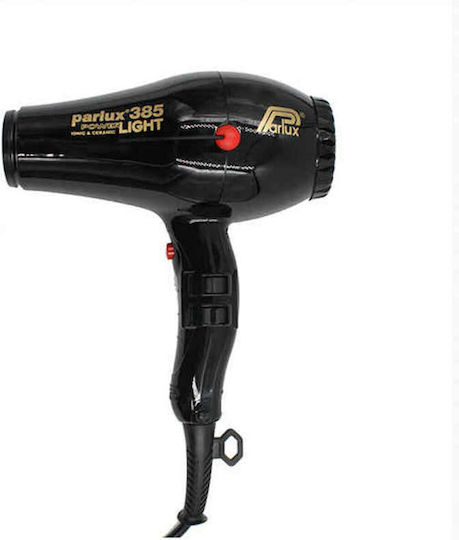 Parlux 385 Power Light Ionic Professional Hair Dryer 2150W Black
