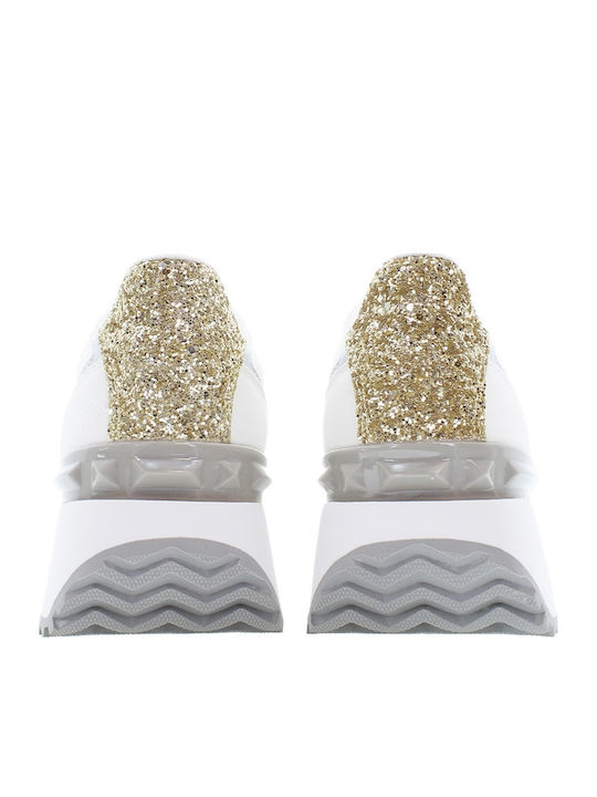 Damen Sneakers Whi-gol01