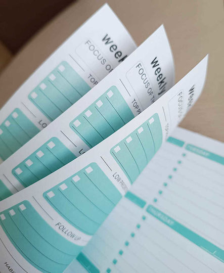 Εβδομαδιαίο Planner Σπιράλ
