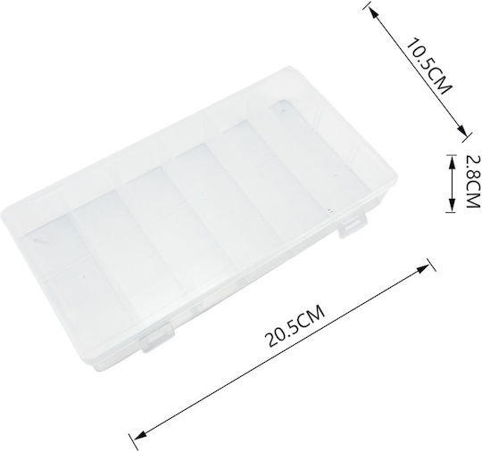 Tpster Κασετινα Ψαρεματος 6 Θεσεων 20*10.5*2.8cm 38179