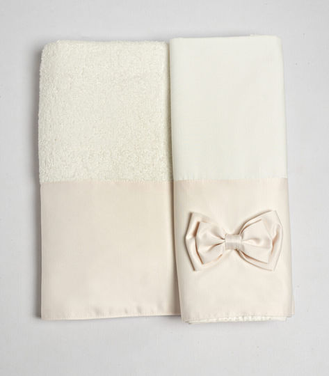 Baby Bloom Set Tauföldecken Weiße 2Stücke
