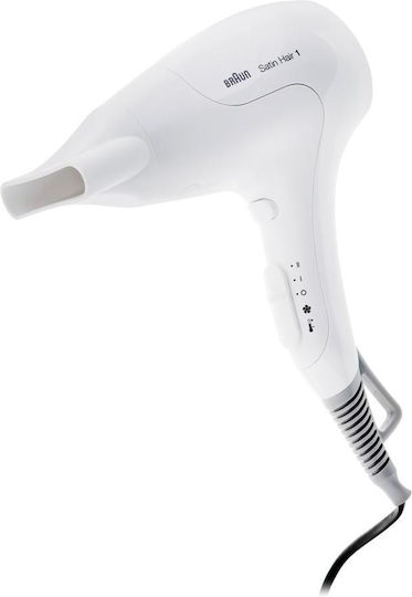 Braun Satin Hair 1 Πιστολάκι Μαλλιών Turbo 1800W