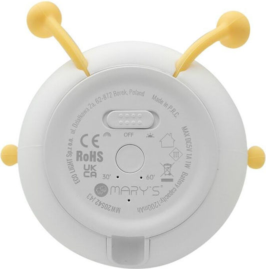 Mary's Led Kids Decorative Lamp Multicolour 13x11.7x11.4εκ.