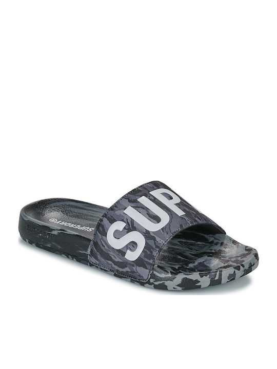 Superdry Slides Black