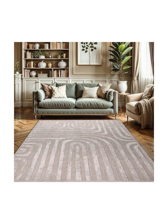 Beauty Home 9970 Καλοκαιρινό Ψάθινο 133x190cm Μπεζ