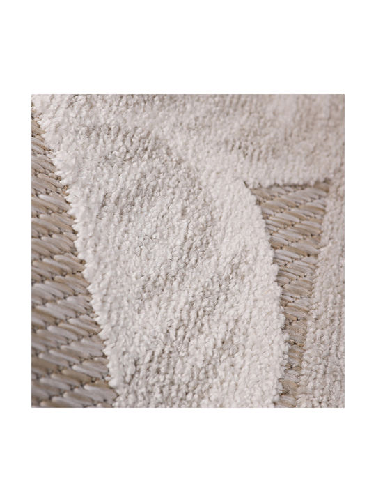 Beauty Home Sahara Art 9973 Set Modern Covoare pentru dormitor Din paie Bej 9973-ΣΕΤ 3buc