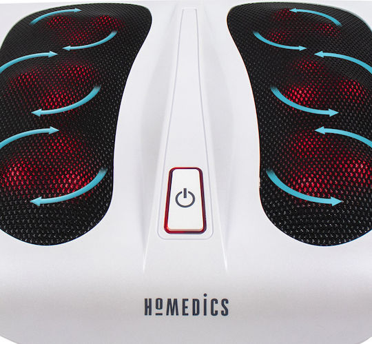 Homedics FM-TS9 Dispozitiv de masaj Shiatsu pentru picioare cu funcție de încălzire Albă