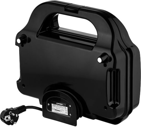 Gruppe Crisp It SW-298M Sandwich Maker with Removable Plates for for 2 Sandwiches Sandwiches 900W Red