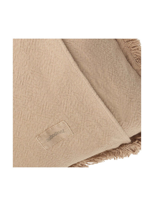 Nobodinoz Μαξιλάρι Καναπέ από 100% Βαμβάκι Sesame 30x45εκ.