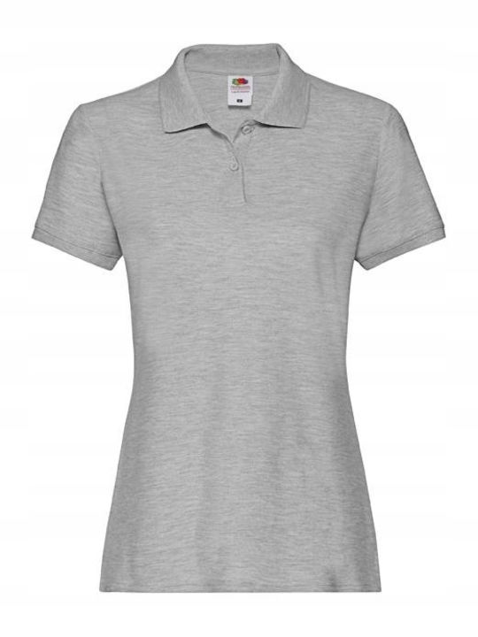 Fruit of the Loom Women's Short Sleeve Promotional T-Shirt Heather Grey
