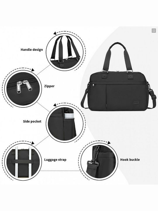 Miss Lulu Tasche für Laptop 15.6" in Schwarz Farbe TVK2430-BK