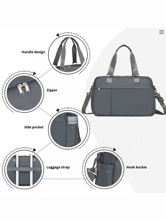Miss Lulu Bag for 15.6" Laptop Gray TVK2430-GY