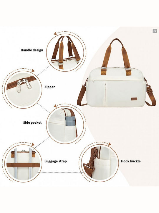 Miss Lulu Tasche für Laptop 15.6" in Beige Farbe TVK2430-BG/BN