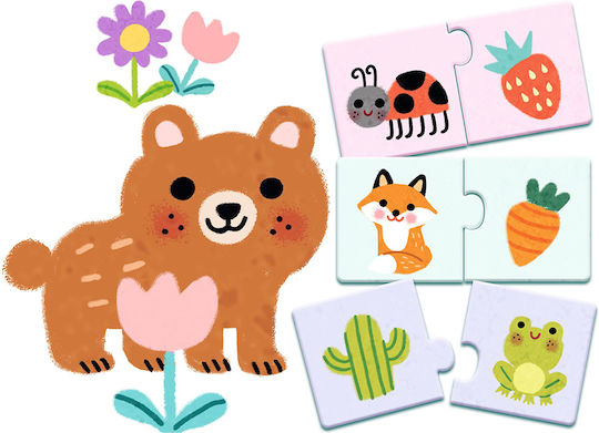 Kids Puzzle for 2+ years+ Years 12pcs Djeco