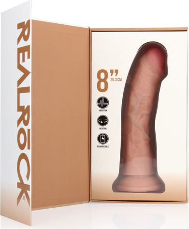 Shots Realistisch Vibrator 20.5cm Beige