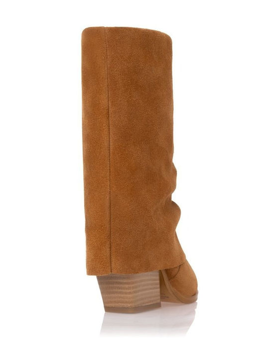 Stiefeletten Damen Tabac Braun