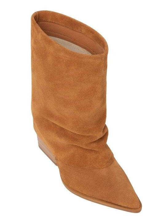 Stiefeletten Damen Tabac Braun
