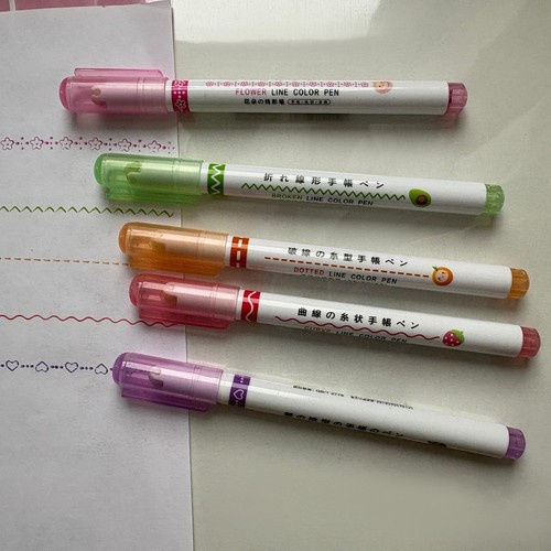 Maaleo Маркери за Подчертаване Colorful 6бр