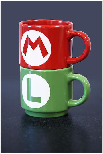Pyramid International Mario Κούπα Κεραμική 2τμχ Pyramid International Mario Κούπα Κεραμική 2τμχ